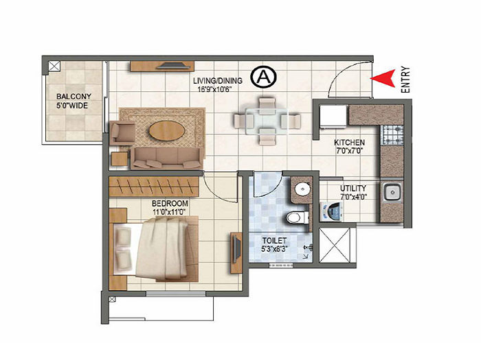 Prestige Valley Crest Floor Plan