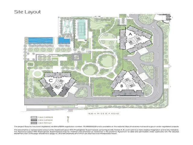 Prestige Daffodils Master Plan