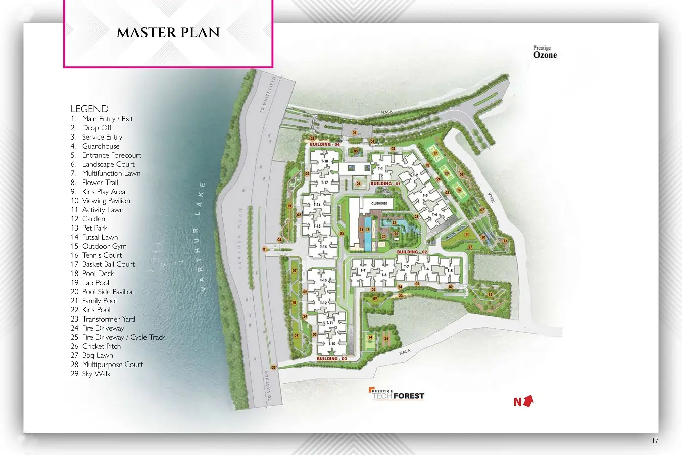 Prestige Evergreen Master Plan