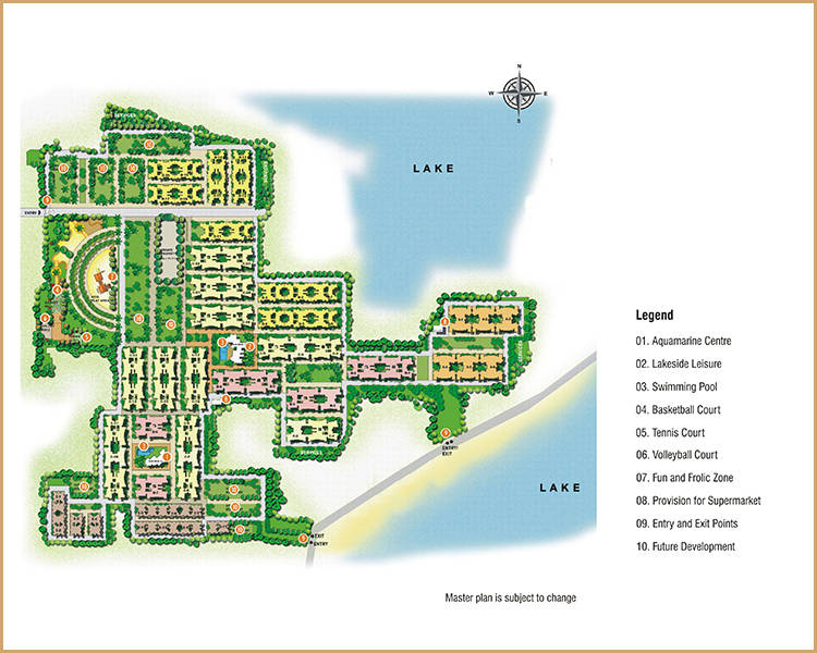 Prestige Ocean Towers Master Plan